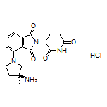 4-((S)-3-Amino-3-methylpyrrolidin-1-yl)-2-(2,6-dioxopiperidin-3-yl)isoindoline-1,3-dione Hydrochloride