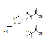 1-(Azetidin-3-yl)-1H-pyrazole Bis(2,2,2-trifluoroacetate)