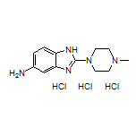 2-(4-Methylpiperazin-1-yl)-1H-benzo[d]imidazol-5-amine Trihydrochloride