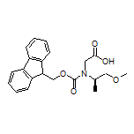 (R)-2-(Fmoc(1-methoxypropan-2-yl)amino)acetic Acid