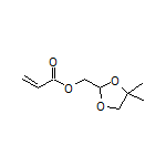 (4,4-Dimethyl-1,3-dioxolan-2-yl)methyl Acrylate