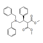Dimethyl (R)-2-[2-(Dibenzylamino)-1-phenylethyl]malonate