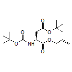 1-Allyl 4-(tert-Butyl) N-Boc-L-aspartate