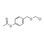 4-[(Chloromethoxy)methyl]phenyl Acetate