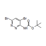 N-Boc-4,6-dibromopyridazin-3-amine