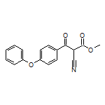 Methyl 2-Cyano-3-oxo-3-(4-phenoxyphenyl)propanoate