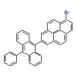 1-Bromo-7-(10-phenyl-9-anthryl)pyrene