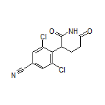 3,5-Dichloro-4-(2,6-dioxopiperidin-3-yl)benzonitrile