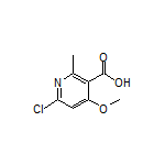 6-Chloro-4-methoxy-2-methylnicotinic Acid