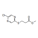 Methyl 3-[(5-Chloro-2-pyrazinyl)thio]propanoate