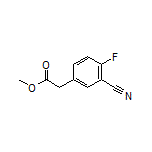 Methyl 2-(3-Cyano-4-fluorophenyl)acetate