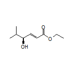 Ethyl (S,E)-4-Hydroxy-5-methyl-2-hexenoate