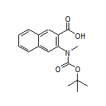 3-[Boc(methyl)amino]-2-naphthoic Acid