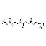 Benzyl 2-[[[2-[Boc(methyl)amino]ethyl](methyl)carbamoyl]oxy]acetate