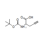 (R)-2-(Boc-amino)-2-methylpent-4-ynoic acid