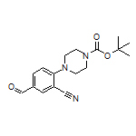 2-(4-Boc-piperazin-1-yl)-5-formylbenzonitrile