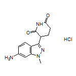 3-(6-Amino-1-methyl-1H-indazol-3-yl)piperidine-2,6-dione Hydrochloride