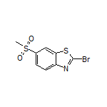 2-Bromo-6-(methylsulfonyl)benzo[d]thiazole