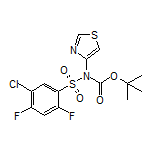 N-Boc-5-chloro-2,4-difluoro-N-(4-thiazolyl)benzenesulfonamide