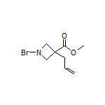 Methyl 3-Allyl-1-bromoazetidine-3-carboxylate
