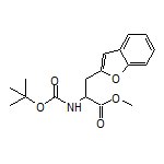 Methyl 3-(Benzofuran-2-yl)-2-(Boc-amino)propanoate