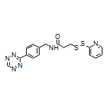 N-(4-(1,2,4,5-Tetrazin-3-yl)benzyl)-3-(pyridin-2-yldisulfanyl)propanamide
