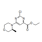 Ethyl (S)-2-Chloro-6-(3-methylmorpholino)pyrimidine-4-carboxylate