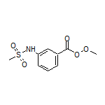 Methyl 3-(Methylsulfonamido)benzoperoxoate