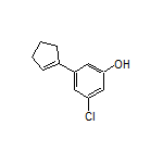 3-Chloro-5-(cyclopent-1-en-1-yl)phenol