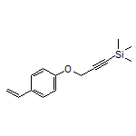 Trimethyl(3-(4-vinylphenoxy)prop-1-yn-1-yl)silane