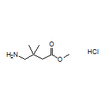 Methyl 4-amino-3,3-dimethylbutanoate hydrochloride
