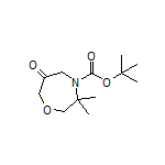 4-Boc-3,3-dimethyl-1,4-oxazepan-6-one