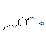 4-prop-2-ynyloxycyclohexylamine, chloride
