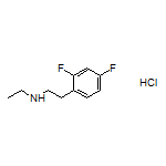2-(2,4-Difluorophenyl)-N-ethylethan-1-amine Hydrochloride