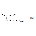 2-(2,4-Difluorophenyl)-N-methylethan-1-amine Hydrochloride