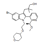 (S)-3-(5-溴-2-(2-(1-甲氧基乙基)吡啶-3-基)-1-(2-((四氢-2H-吡喃-4-基)氧基)乙基)-1H-吲哚-3-基)-2,2-二甲基丙烷醇