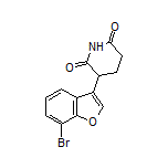 3-(7-溴苯并呋喃-3-基)哌啶-2,6-二酮