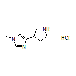 1-甲基-4-(吡咯烷-3-基)-1H-咪唑盐酸盐