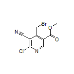 4-(溴甲基)-6-氯-5-氰基烟酸甲酯