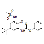 N-(3-(Cbz-氨基)-5-(叔丁基)-2-甲氧基苯基)甲烷磺酰胺