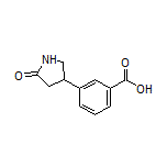 3-(5-氧代吡咯烷-3-基)苯甲酸
