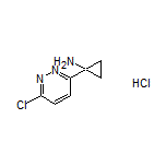 1-(6-氯哒嗪-3-基)环丙烷-1-胺盐酸盐