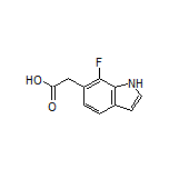 2-(7-氟-1H-吲哚-6-基)乙酸