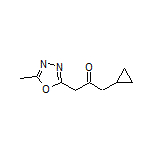 1-环丙基-3-(5-甲基-1,3,4-噁二唑-2-基)丙烷-2-酮