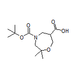 4-Boc-2,2-二甲基-1,4-氧氮杂环庚烷-6-甲酸