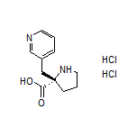 (S)-2-(吡啶-3-基甲基)吡咯烷-2-甲酸二盐酸盐
