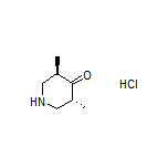 rac-(3R,5R)-3,5-二甲基哌啶-4-酮盐酸盐