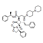(R)-4-([1,4'-联哌啶]-1'-基)-4-氧代-2-((3S,4R)-2-氧代-3-((S)-2-氧代-4-苯基噁唑啉-3-基)-4-((E)-苯乙烯基)氮杂环丁烷-1-基)-N-((R)-1-苯基乙基)丁酰胺