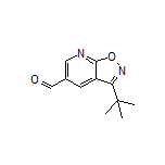 3-(叔丁基)异噁唑并[5,4-b]吡啶-5-甲醛