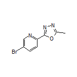 2-(5-溴-2-吡啶基)-5-甲基-1,3,4-噁二唑